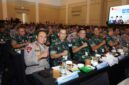 Mayor Jenderal TNI Niko Fahrizal, M.Tr. (Han) menghadiri Rapat Pimpinan (Rapim) TNI-Polri Tahun 2025 yang digelar di Gedung Tribrata, Darmawangsa, Jakarta Selatan, pada Kamis (30/1/2025) 