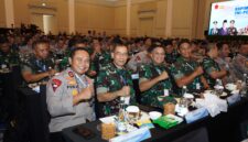 Mayor Jenderal TNI Niko Fahrizal, M.Tr. (Han) menghadiri Rapat Pimpinan (Rapim) TNI-Polri Tahun 2025 yang digelar di Gedung Tribrata, Darmawangsa, Jakarta Selatan, pada Kamis (30/1/2025) 