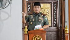 Mayor Jenderal TNI Niko Fahrizal, M.Tr. (Han), menyampaikan ucapan selamat memperingati Isra Mi'raj Nabi Muhammad SAW 1446 H/2025 M kepada seluruh prajurit, Senin (27/1/2025).