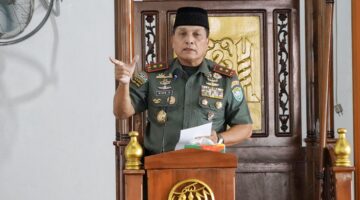 Mayor Jenderal TNI Niko Fahrizal, M.Tr. (Han), menyampaikan ucapan selamat memperingati Isra Mi'raj Nabi Muhammad SAW 1446 H/2025 M kepada seluruh prajurit, Senin (27/1/2025).