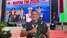 Mayor Jenderal TNI Niko Fahrizal, M.Tr. (Han), menghadiri Rapat Pimpinan (Rapim) TNI 2025 yang berlangsung di GOR Ahmad Yani, Mabes TNI, Cilangkap, Jakarta Timur, pada Jumat (31/1/2025). 