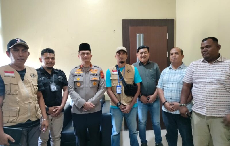 Kapolres Pidie Jaya Terima Kunjungan DPW SBMI Aceh Bahas Perlindungan Pekerja Migran