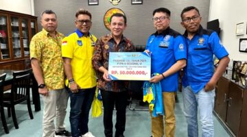 Berlaga di Liga IV Indonesia, PTPN IV Regional 6 Berikan Suport Untuk PSBL