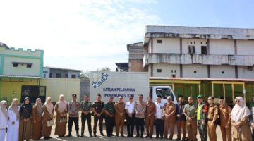 Kodim 0113/ Gayo Lues Bersama Forkopimda Lounching Program Makan Bergizi Untuk Siswa