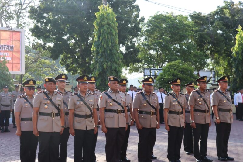 Sejumlah Pesan Kapolresta Banda Aceh saat Sertijab Kasat-Kapolsek