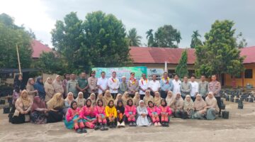 Kapolres Pidie Jaya Launching Program Pekarangan Pangan Lestari di SMP Negeri 1 Trienggadeng