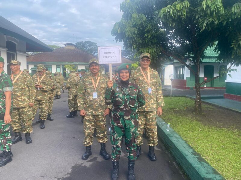 Wakil Bupati Pidie Jaya Hasan Basri S.T, MM  mengikuti kegiatan retret di Akademi Militer (Akmil) Magelang, Jawa Tengah.foto.Ist