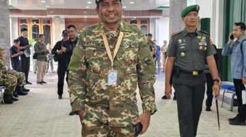 Wakil Bupati Pidie Jaya Hasan Basri S.T, MM  mengikuti kegiatan retret di Akademi Militer (Akmil) Magelang, Jawa Tengah, Foto.ist