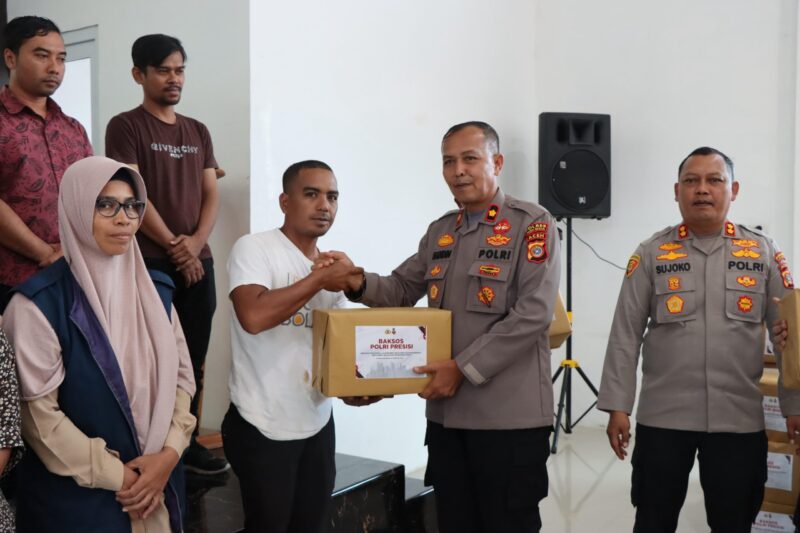 Sambut Bulan Suci Ramadhan,Polres Aceh Besar Gelar Baksos Polri Presisi Bersama Mahasiswa,Aliansi BEM, Insan Pers Dan Masyarakat 