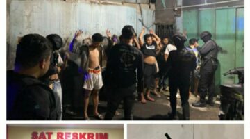 Pemuda Terduga Anggota Geng Motor Diringkus Tim Macan Polres Pelabuhan Belawan