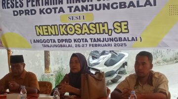 Neni Kosasi,SE Anggota DPRD Kota Tanjungbalai Reses Sesi Pertama Sidang Kedua