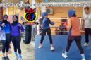 dunia tinju Indonesia menyaksikan pertandingan seru dalam ajang Duel Meet Tinju yang mempertemukan dua tim kuat, DJ Boxing Aceh Besar dan Pertina Sumut. pada 24/2/2025.