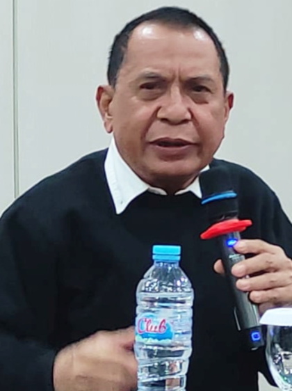  Ketua Dewan Kehormatan Persatuan Wartawan Indonesia (PWI) Sulawesi Tengah, Mahmud Matangara