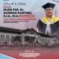GUBERNUR ACEH MENGUCAPKAN SELAMAT DAN SUKSES KEPADA KAPOLDA ACEH ATAS WISUDA PROGRAM DOKTOR