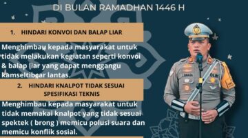 Kasat Lantas Polres Simalungun Keluarkan Imbauan Tertib Lalu Lintas Selama Ramadhan 1446 H