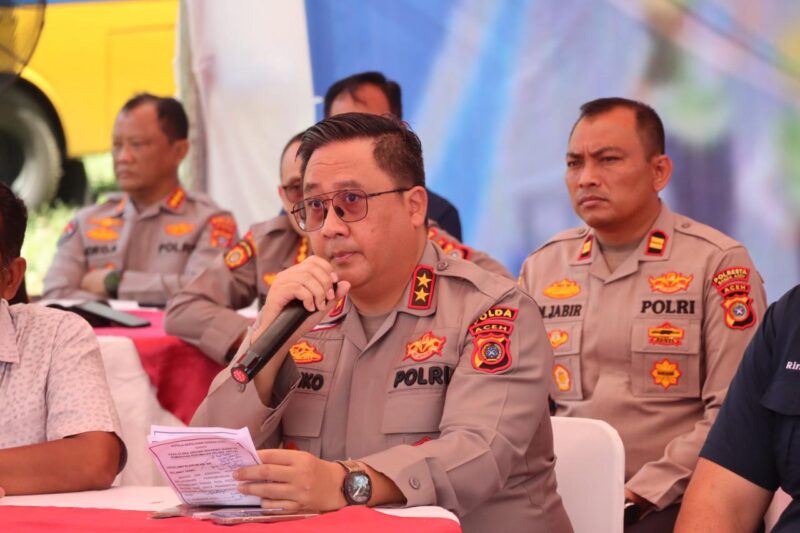 Kapolda Aceh Hadiri Secara Virtual Groundbreaking Pembangunan Perumahan Polri