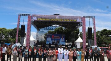 HUT ke-26 Kabupaten Toba, Bupati Sampaikan Persaudaraan dan Kolaborasi