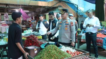 Kapolres Aceh Tamiang Pastikan Ketersediaan dan Harga Bahan Pokok Stabil saat Ramadan