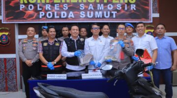 Polres Samosir Tegaskan Kasus EMN adalah Kecelakaan Tunggal, Buka Peluang Bukti Tambahan