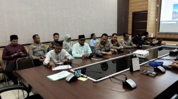 Karoops Polda Aceh Hadiri Rapat Koordinasi Persiapan Pawai Takbir dan Salat Idulfitri 1446 H