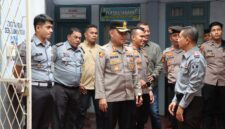 Kapolres Aceh Tamiang Tinjau Keamanan Lapas Kelas II B Kuala Simpang