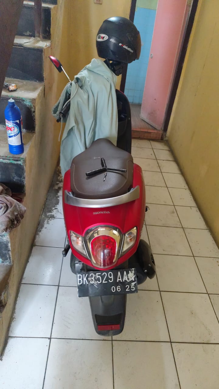 Aksinya Dipergoki Korban, Pelaku Curanmor Kabur Tinggalkan Motor