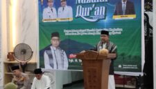 Abati Tarmizi M Judon: Isi Peringatan Nuzul Quran 17 Ramadhan 1446 H. Pemkab Pidie Jaya.di Mesjid Agung Tgk Chik Pante Geulima, Minggu (16/03) malam. Foto.Ist