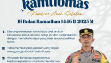 Himbauan Kamtibmas Polres Aceh Selatan dalam Bulan Ramadhan.