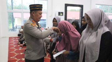 Pererat Silaturrahmi Polres Aceh Besar Gelar Buka Puasa Bersama Dan Santunan Anak Yatim