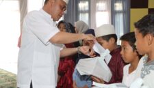 Peringati Nuzulul Qur'an, Polres Aceh Tamiang Gelar Buka Puasa Bersama Anak Yatim dan Dhuafa