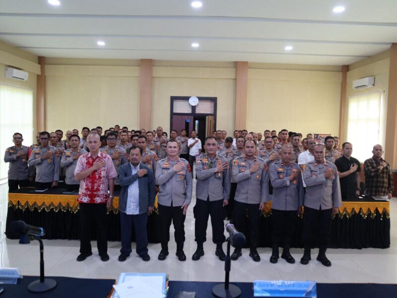 Tim Pusat Penelitian dan Pengembangan (Puslitbang) Polri melakukan penelitian mengenai Profesionalitas Polri dan Mitigasi Etik di Polres Pidie Jaya.Selasa, 18 Maret 2025.foto.Ist