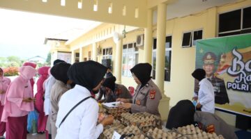 Polres Gayo Lues Gelar Bazar Ramadhan Murah Bersama Bhayangkari Cabang Gayo Lues