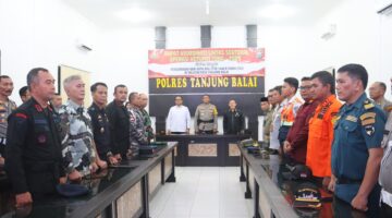 Polres Tanjungbalai Rapat Koordinasi Lintas Sektoral Operasi Ketupat Toba 2025