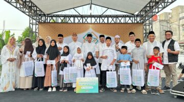 Safari Ramadhan BSI Aceh bersama Yatim di Lhokseumawe