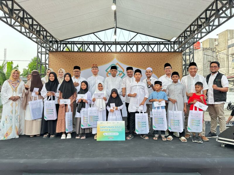 Safari Ramadhan BSI Aceh bersama Yatim di Lhokseumawe