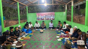 Buka Puasa Bersama di Masjid Istiqomah Hutasalem Laguboti, Wakapolres Toba : Momentum Untuk Berbuat Kebaikan