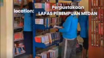 Perpustakaan di Lapas Perempuan Medan Menjadi Sahabat Warga Binaan