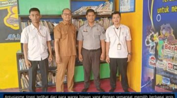 DPK Kaltim Gelar Perpustakaan Keliling di Lapas Narkotika Samarinda, Warga Binaan Antusias Tingkatkan Literasi