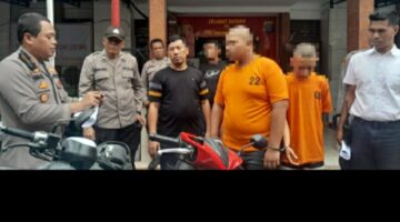 Polsek Medan Area Lumpuhkan Pelaku Curanmor yang Berusaha Kabur