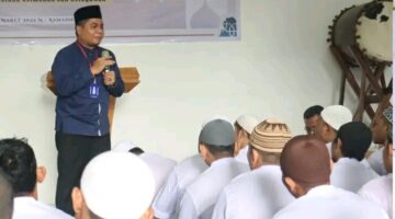 Hari Ke-3 Pesantren Ramadhan Lapas Pancur Batu, Dekan Fakultas Dakwah UIN SU Prof. Dr. H. Hasan Sazali, M.A Berikan Ceramah