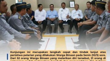 DIRJENPAS SENTUH HATI WARGA BINAAN, AJAK BENAHI BERSAMA LAPAS KUTACANE