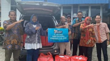 PT Pelindo Regional 1 Belawan Bagikan 350 Paket Takjil dalam Program Pelindo Berbagi Ramadhan 2025