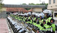 Polda Banten siap mengamankan arus mudik Lebaran 2025.(Foto : TLii/Heru)