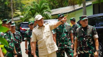 Menteri Pertahanan RI Tinjau Langsung Sistem Pelatihan Militer di Rindam Iskandar Muda