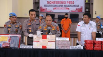 Polres Langsa Berhasil Sita 12,5 Kg Sabu dan Ungkap Jaringan Narkoba Antar Negara