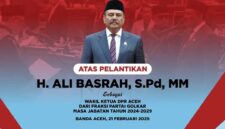 PLT SEKDA ACEH UCAPKAN SELAMAT ATAS PELANTIKAN H. ALI BASRAH,S.Pd, MM