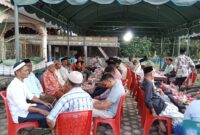 Jalin Kebersamaan, Warga Kuta Gelumpang Buka Puasa Bersama. senin (17/3/2025) foto Jurnalis TLII.