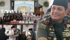  Mayor Jenderal TNI Niko Fahrizal, M.Tr.(Han), menghadiri dan memberikan sambutan dalam acara peringatan Nuzulul Qur’an  Selasa (18/3/25), di Masjid Babul Mawaddah Makodam IM.